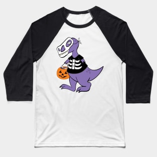 Trick-or-Treat Rex (T-Rex) Tyrannosaurus rex Baseball T-Shirt